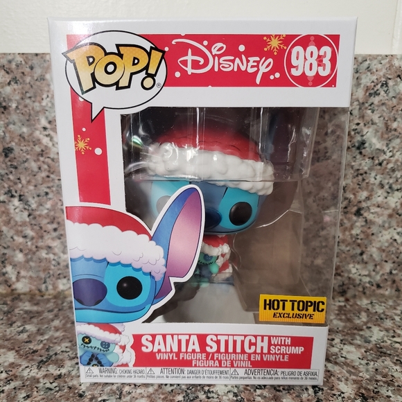 Santa Stitch Funko Pop | Poshmark